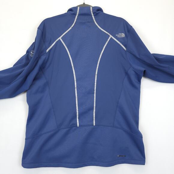 The North Face Flight Series Windstopper Jacket Reflective Men XL Blue Yellow - Picture 2 of 12